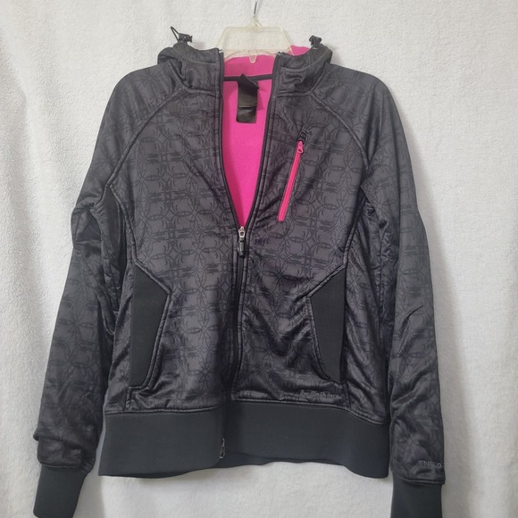 The North Face Jackets & Blazers - The North Face Fleece Sweater Jacket Hoodie Womens Sz Med Hot Pink TNF Apex‎